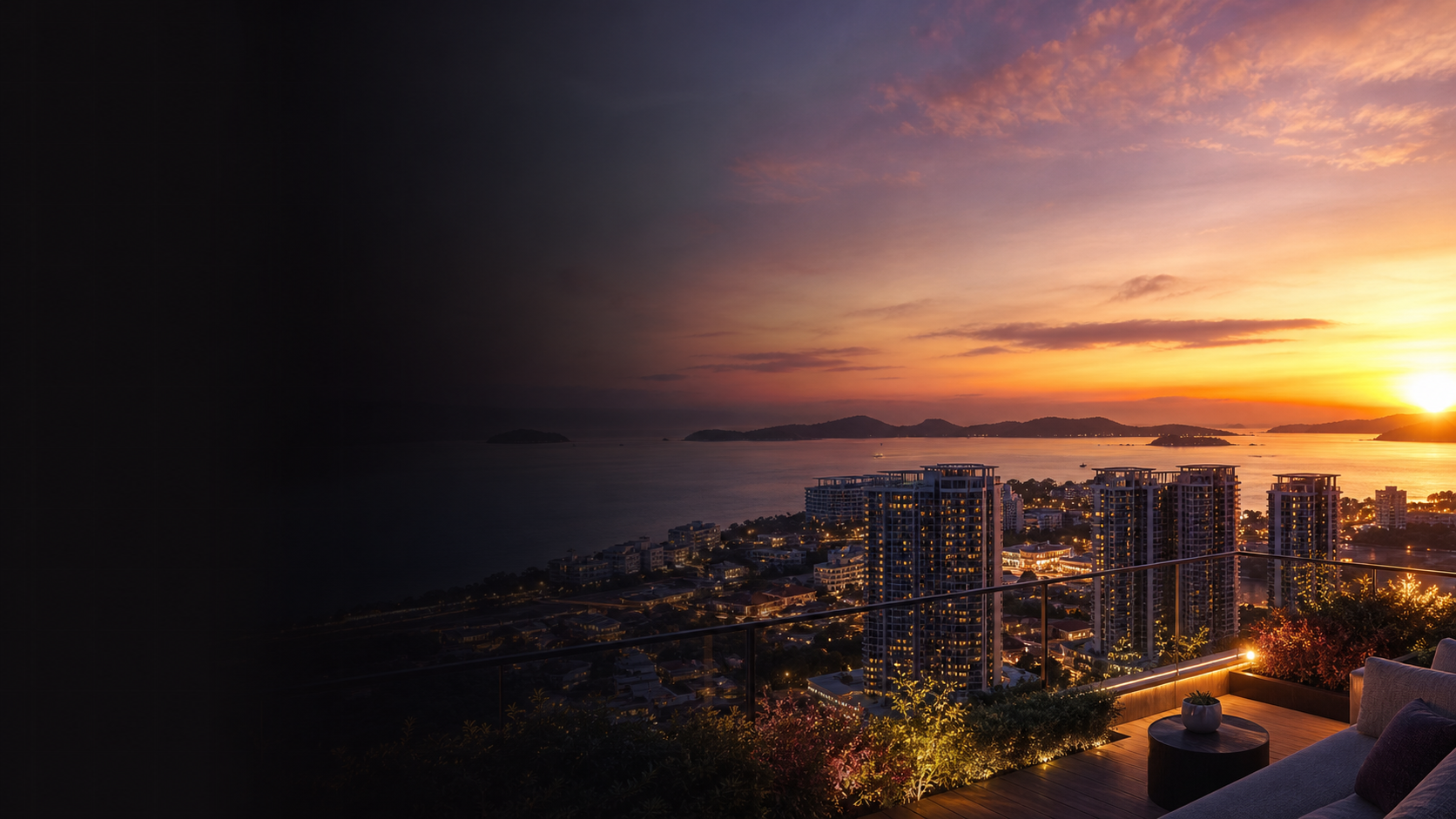 Kota Kinabalu 城市与住宅景观